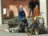 Morocco, bus stop somewhere on the way to Marrakech/Photo by Ewelina Lepionko