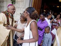 Wilton Gregory named the first African American cardinal in Catholic history. He was most recently the Archbishop of Washington. He served as the Archbishop of Atlanta from 2005 to 2019. (Twitter)