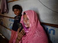 Stay in a squalid refugee camp -- hopeless, starving, and made to feel a burden -- or leave, risking death, rape, human trafficking and months at sea to reach a husband you've never met. This is the bleak choice many Rohingya women, already scarred from fleeing persecution in Myanmar, are now facing.  Munir UZ ZAMAN / AFP
