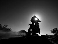 Sherco's Spanish rider Lorenzo Santolino competes during Stage 1 of the 2021 Dakar Rally between Jeddah and Bisha in Saudi Arabia, on January 3, 2021. FRANCK FIFE / AFP