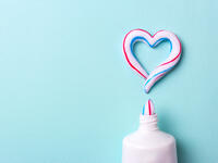 9. The colored strips in toothpastes