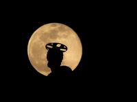 Full Moon in Rome, Italy