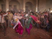 Lathmar Holi festival celebrations
