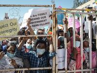 Ethiopians Protests US Restrictions on Economic and Security Assistance