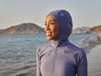 Released on Thursday, the 18-piece collection is designed for women who prefer to cover up when swimming. (Photo: adidas.com)