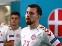 لاعب الوسط الدنماركي بيير إيميل هويبيرغ