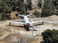 Palestinian twin turn airplane into a restaurant 