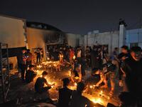 Iraqis Mourn Victims in Covid-19 Facility Hospital Fire