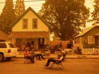 Wildfires erupts in Northern California Forests