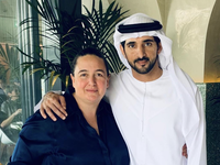 Avli by Tashas:كان من أوائل زوار المطعم الفاخر الموجود في مركز دبي المالي العالمي.