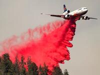 Some more images of the Salt fire near Shasta Lake, California. At least 40 homes/buildings burned from the flames.