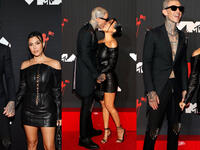 Kourtney Kardashian and Travis Barker