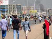 Sudanese Protest Military Coup in Khartoum