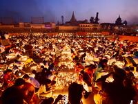 Hindu festival of Diwali, the festival of lights