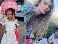 Khloe Kardashian and True Thompson