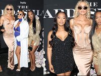 Premiere of The Kardashians in Los Angeles