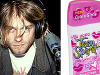 "Smells Like Teen Spirit" was inspired by Kurt Cobain's girlfriend's deodorant. 