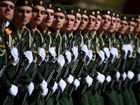Victory Day military parade in central Moscow
