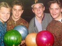 Leonardo DiCaprio, Alexander Polinsky, Brian Austin Green and Tobey Maguire