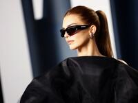 Kendall Jenner attends the 2022 Vanity Fair Oscar Party hosted by Radhika Jones at Wallis Annenberg Center for the Performing Arts on March 27, 2022 in Beverly Hills, California. Frazer Harrison/Getty Images/AFP