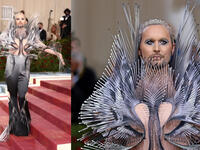 Fredrik Robertsson in Iris Van Herpen.