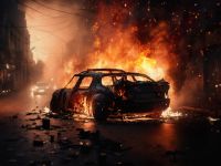 disorder and protests in Paris