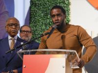 "Diddy" Combs speaks during the Congressional Black Caucus Foundation Annual Legislative Conference National Town Hall. (Jemal Countess/ AFP)