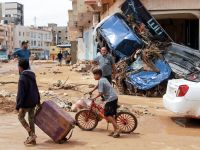 في سبتمبر  2023، ضربت العاصفة دانيال شمال وشرق ليبيا وتسببت في غرق مدينة درنة ومقتل المئات وتدمير آلاف المساكن.