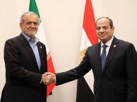 السيسي والرئيس الإيراني مسعود بزشكيان