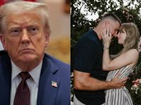 Donald Trump / Taylor Swift & Travis Kelce