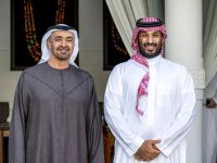 Saudi and UAE leaders call for two-state solution amid Israeli escalation in Gaza