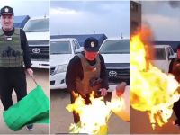 Palestinian militia leader Hussam Al-Astal