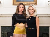 الملكة رانيا تخطف الأنظار في العرض الخاص لفيلم ميلانيا