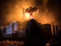 عرض فيديو سري ونادر لحظة انفجار محطة تشيرنوبل النووية