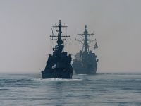 مدمرات إسرائيلية أميركية