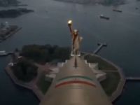 Baal head on the famous Statue of Liberty