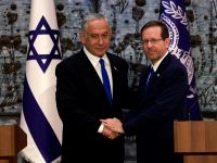 Isaac Herzog's office and Netanyahu