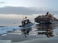Cargo Ship in Hormuz 