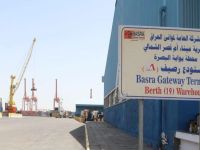 ميناء أم قصر الشمالي في مدينة البصرة في العراق