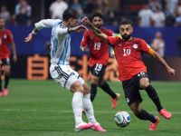 محمد صلاح نجم منتخب مصر أمام الأرجنتين في كأس العالم 2026