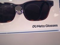 Meta Glasses on display