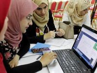 The first murmurs of this creative spirit were felt in 2013, but the Islamic State group's sweep across a third of the country the following year put many projects on hold.
SABAH ARAR / AFP