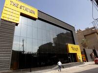 Iraqis attend a meeting at "The Station", Baghdad's incubator for would-be entrepreneurs, in the Iraqi capital on November 17, 2018.
SABAH ARAR / AFP