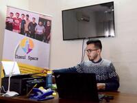 Stuck between an endless waitlist for a government job and a frail private sector, Iraqi entrepreneurs are taking on staggering unemployment by establishing their own start-ups.
Zaid AL-OBEIDI / AFP