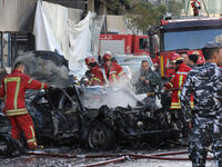Lebanese firemen