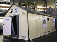 ikea flat pack shelter