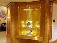 Inside Boeing 747-8i. (Facebook)