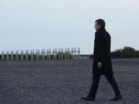 French President Emmanuel Macron takes part in a commemoration ceremony at the Notre Dame de Lorette World War I French war cemetery in Ablain-Saint-Nazaire, northern France, on November 8, 2018, as part of a World War I commemoration tour. 
Ludovic MARIN / AFP