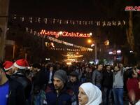 Festivity organized by the action project to celebrate Christmas and the New-Year in Damascus (Twitter)