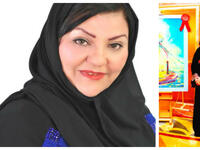 الفنانة هدى العمر: رسامة تشكيلية حاصلة على شهادة أكاديمية في مجال الفنون الجميلة من الأكاديمية الملكية جامعة لندن، ولها 100 مشاركة منها 69 مشاركة محلية أهمها معرض "الجنادرية و30 مشاركة دولية.